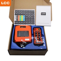 Commutateur de relais de télécommande sans fil LCC Q600 avec 6 boutons Single Speed pour grue