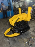 Rotateur inclinable SLN pour excavatrice, rotation à 360°, inclinaison à 45°, grappin, attache rapide CE pour creusement de fossés et tranchées