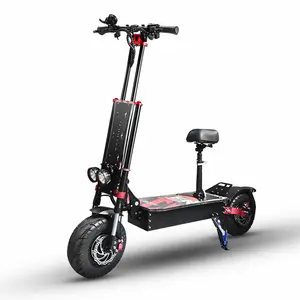 13 pouces gros pneu 5600w 60V 38ah 43ah Scooter électrique vitesse rapide e-scooter électronique Boyueda S4 avec siège