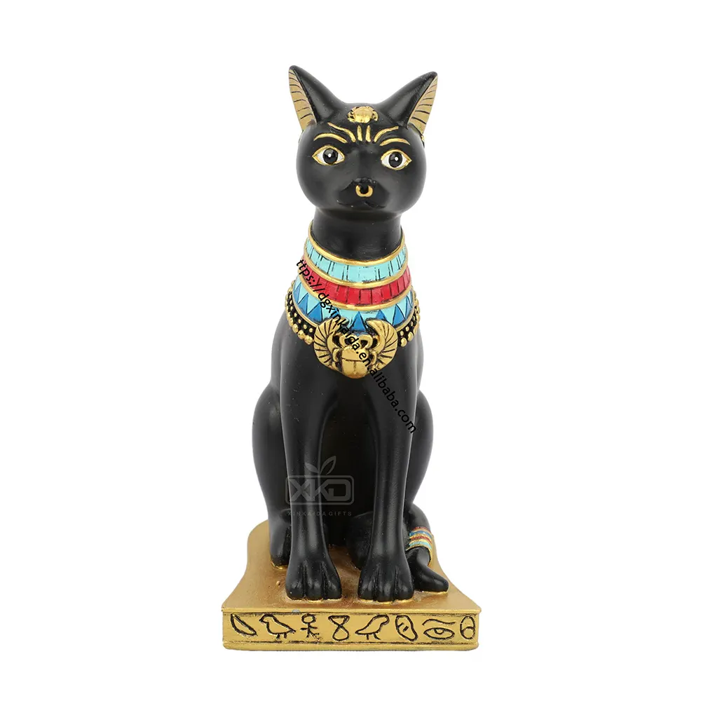 Fabrik benutzer definierte Harz Spielzeug Statue Skulptur schwarze Katze Designer Vinyl Figur machen Sammlerstück ist einzigartige Geschenk erstellen Poly resin