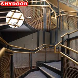 Rampe d'escalier extérieure pour villa, installation facile, style moderne minimaliste, en <span class=keywords><strong>acier</strong></span> inoxydable 304, main courante soudée haute résistance - Product Image 3