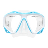 Masque de plongée sous-marine à logo personnalisé lunettes de plongée avec tuba à grande vision équipement de plongée sous-marine masque de plongée sous-marine à faible volume de chasse sous-marine
