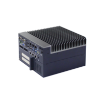 I3 I5 I7 H110 PC intégré sans ventilateur industriel Max 32GB RAM PCIe X16 X4 emplacements PCI 6LAN 6USB Windows 10 Linux OS en stock