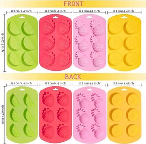 Eco-Friendly Fruit Silicone Molds, Custom Non-Toxic Baking Tools for Chocolate, Candy, Pineapple, Lemon, Watermelon, Strawberry - Product Image 2