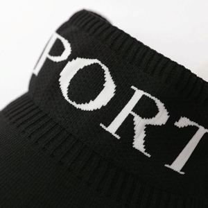 Venta Directa de Fábrica, Gorra de Verano Tejida con Letras, Visera para el Sol, Gorra Deportiva para Mujer, Parte Superior Vacía - Product Image 4