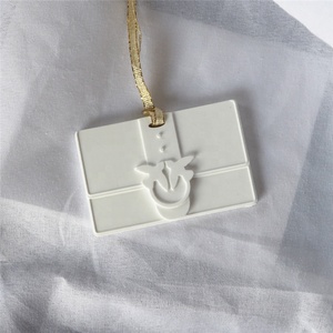 Personalizado ambientador de aire de regalo casa coche Hotel Oficina Decoración fragancia perfumada yeso Aroma de flor de cerámica difusor - Product Image 3