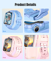 Für KT42 Android 4G Kinder Smartwatch Telefon-Uhr mit GPS Videoanruf