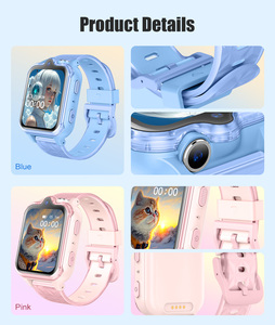 Wonelx Nouvelle conception KT42 Montre connectée GPS Android pour enfants 4G avec double caméra et <span class=keywords><strong>Google</strong></span> Play Montre connectée pour enfants 2 Go + 16 Go <span class=keywords><strong>de</strong></span> mémoire - Product Image 6