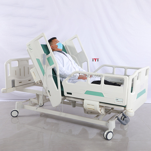 Многофункциональная медицинская кровать для пациентов, используемая в больницах, цена, клиническая металлическая регулируемая электрическая медицинская кровать для интенсивной терапии - Product Image 1