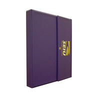 Carpeta Archivadora de PVC con Diseño Personalizado, Cierre Magnético, para Material de Oficina, Venta al Por Mayor a Precio Económico