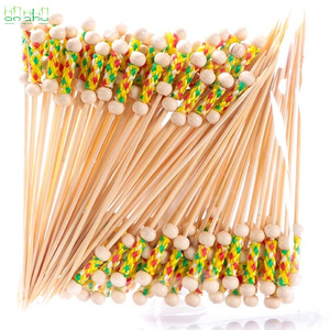 Palillos de Cóctel Desechables de Bambú Natural, Brochetas Creativas <span class=keywords><strong>para</strong></span> <span class=keywords><strong>Bar</strong></span> - Product Image 1