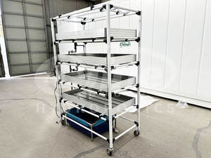 Usine chinoise Bancs roulants flux et reflux Table pour culture hydroponique en serre - Product Image 5