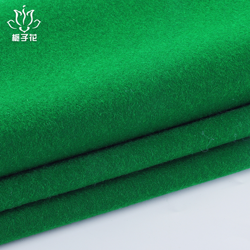 High Quality 493gsm 80%Wool 20%Nylon Plain Woven Yarn Dyed Home Textile Billiard Table Fabrics