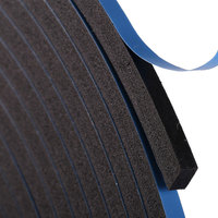 Ruban adhésif butylique double face solide pour barre d'espacement en aluminium à double vitrage 4*0.5mm