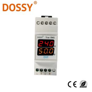 DVF DIN Rail ประเภทแรงดันไฟฟ้าและความถี่รวม Multi-Function เมตร - Product Image 2