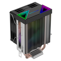 Refroidisseur d'air pour processeur PC de jeu LOVINGCOOL OEM 90 mm avec 2 caloducs et ventilateur de refroidissement CPU 3 broches pour LGA 1700/1200/115X/1366