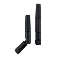 Antenne WiFi de canard en caoutchouc pliable 2.4 GHz pour connecteur SMA Antenne DBI 4G longue distance pour routeur extérieur 2.4G