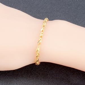 JXX Precio al por Mayor, Pulseras de Mujer con Baño de Oro de 24k, Diseño Minimalista de Calidad, Moda 2022 - Product Image 5