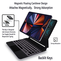 Sıcak tip C Trackpad manyetik kılıf Apple IPad pro 12.9 için 2021 2020 2018 sihirli klavye için iPad Pro 11 hava 4 sihirli klavye