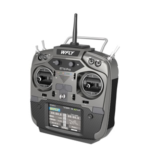 รีโมทคอนโทรล WFLY ET16 Pro 16 ช่องสัญญาณ สำหรับโดรน RC เครื่องบินบังคับวิทยุแบบปีกตรึง พร้อมความถี่คู่และหน้าจอแสดงผล - Product Image 2