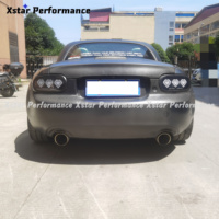 Pare-chocs arrière en fibre de carbone mate de style OEM pour Mazda MX5 NC NC1 Kit carrosserie