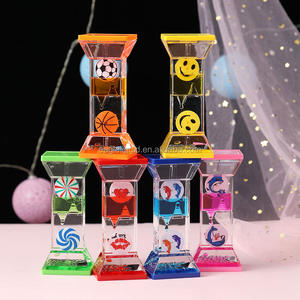 Nuevo Temporizador de Arena Líquida de Dos Colores, Reloj de Arena con Goteo de Aceite, Temporizador Creativo de Gotas Flotantes de Agua y Aceite Acrílico, Manualidades Acrílicas - Product Image 2