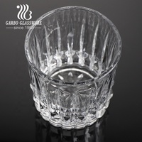 Promoción de Fábrica: Vaso de Cristal Transparente Garbo Classic de 11 oz con Relieve, para Hotel, Bar, Pub, con Logotipo OEM, para Whisky