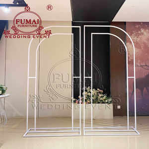 Wholesale Custom New Party Decoration Metal <b>Arch</b> Stage Backdrops for <b>Wedding</b> Events - Product Image 2