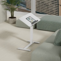 ZYOUNG Pneumatique Réglable Debout Bureau Bureau Simple Hauteur Inclinaison Table Latérale Overbed Table De Chevet Bureau Postes De Travail