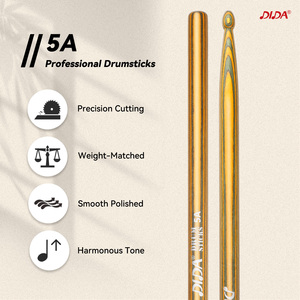 Tùy chỉnh Trung Quốc nhà máy gỗ rắn dùi trống 5A 7A ánh sáng màu Stick trong kho túi loại - Product Image 5