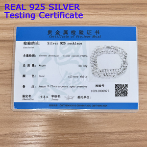 Fijne 925 zilveren Cubaanse ketting voor heren armband ketting sieraden maken permanente sieraden groothandel Italië ketting collier - Product Image 3