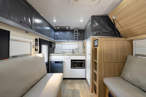 Remolque de viaje para vehículos de Camping 4x4 RV de alta calidad, utensilios de cocina extraíbles, sombrilla plegable, RV familiar, casa móvil. - Product Image 6