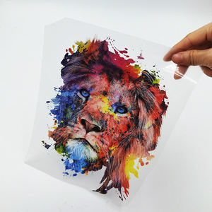 Trasferimenti Termici Personalizzati con Animali Lupo <span class=keywords><strong>Tigre</strong></span> Leopardo Leone, Stampa DTF su Pellicola Trasparente in Materiale PET per Magliette - Product Image 6