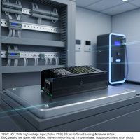 Alimentation à découpage SMPS 12V 10A à sortie unique, module industriel AC-DC, efficacité 88%, CE ROHS, garantie 3 ans