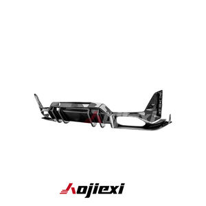 Difusor de parachoques trasero de fibra de carbono estilo FD para <span class=keywords><strong>BMW</strong></span> 3 Series G20 G21 LCI Touring Kit de cuerpo de labio divisor de parachoques trasero de alta calidad - Product Image 4