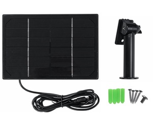 Bộ Sạc Cáp Ngoài Trời 2M Tấm Pin Năng Lượng Mặt Trời IP66 Chống Nước 4W USB Type-C 5V DC12V Camera Săn An Ninh WIFI Hoặc Bộ Định Tuyến 4G - Product Image 1