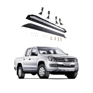 JOESHIER Luxury Off-Road <b>Pedal</b> <b>Car</b> Side Steps Full Set Screw Fixing for VW AMAROK 2010-2022 SUV Aluminum Alloy China - Product Image 6