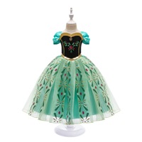 Robe de soirée formelle pour bébés filles, style princesse bouffante, broderie de sequins, idéale pour mariage, banquet et fête d'anniversaire - Grande Vente