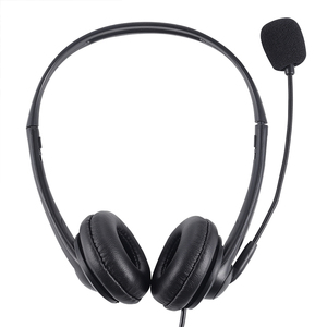 Giá thấp USB có dây <span class=keywords><strong>Stereo</strong></span> Tai nghe với mic cuộc gọi trung tâm Tai nghe Headband máy tính Headphone cho trực tuyến Giảng Dạy/nghiên cứu - Product Image 2
