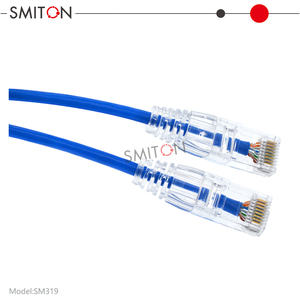 Slim 6 Feet <span class=keywords><strong>CAT6</strong></span> Ethernet LAN UTP Cabo fino RJ45 Patch Internet Comunicação Cabo - Product Image 4