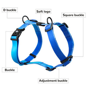 <span class=keywords><strong>Harness</strong></span> Anjing Berkualitas Tinggi dengan Tali yang Dapat Disesuaikan, Desain Sublimasi Kustom, Tanpa Tarik, Logo Kustom - Product Image 3