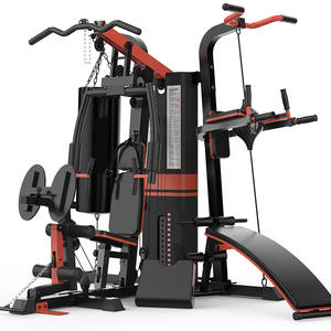 स्टील एकीकृत ट्रेनर-तीन व्यक्ति बहु-उद्देश्य जिम उपकरण 50 + कार्य करता है - Product Image 1