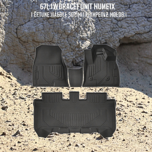 2021-2023 modèle Y tous temps TPE <span class=keywords><strong>tapis</strong></span> de sol Cargo Liner Set 3D <span class=keywords><strong>caoutchouc</strong></span> protection voiture avant arrière couverture pour Golf Accord CR-V - Product Image 3