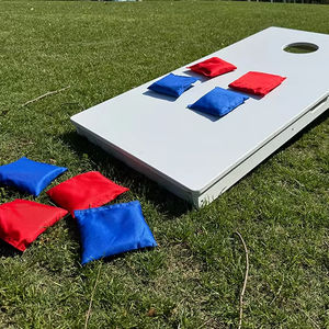 Giochi da Tavolo Cornhole Più Venduti al Mondo, Tavola in Legno-Plastica con Sacchetti di Sabbia, Logo Personalizzabile, Durevole e Portatile per Giochi all'Aperto - Product Image 2