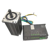 Moteur BLDC sans balais 48V 2000W 6.4Nm 3000RPM avec capteur Hall + Kit contrôleur BLDC à entraînement unique 24V/48V pour automatisation AGV