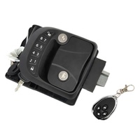 Remorque de camping-car universelle 2 touches rétroéclairées télécommande mot de passe clavier caravane sans clé serrure de porte de voiture