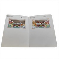 Livre souvenir de voyage personnalisé de luxe, impression 3D pop-up, livre à couverture rigide pliable avec impression de sites touristiques et monuments