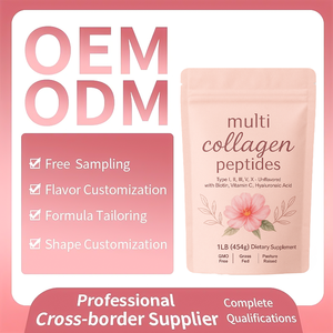 Collagène en poudre de marque privée, peptides de protéines multi-collagènes en poudre, acide hyaluronique, supplément de vitamine C, beauté, peau, cheveux, croissance - Product Image 5