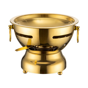 Stainless Steel Mini Hot Pot Alcohol Stove Portable Single Person Outdoor Cooking Set Deep Thickened Design - Product Image 5