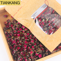 Thé aux herbes de qualité supérieure 100% naturel et comestible, thé de rose dorée de Phnom Penh séché, thé de boutons de rose, fleur de rose dorée